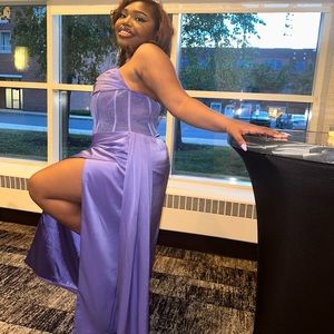 Periwinkle Purple Formal Dress